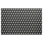 Whippet Dog Silhouette Pet Stof (Fat Quarter)
