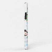 Whippet Dog Xmas Tree Lighting | Santa Hat Gift Case-Mate iPhone Case (Achterkant/rechts)