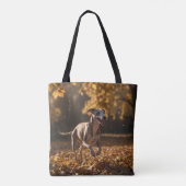 Whippet Elegant Schouder Tas (Achterkant)