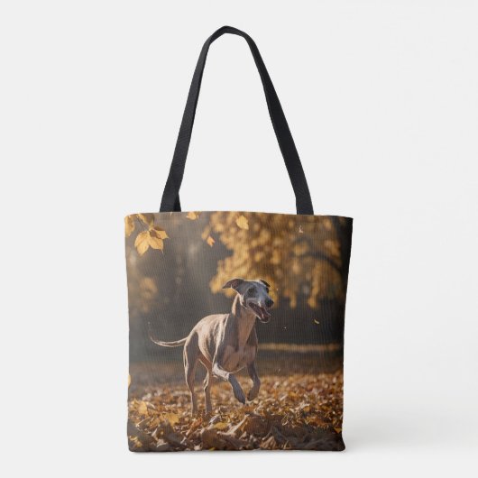 Whippet Elegant Schouder Tas (Achterkant)