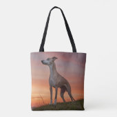 Whippet Elegant Schouder Tas (Achterkant)