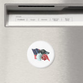 Whippet Flag Magneet (Insitu (Vaatwasser))