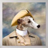 Whippet Gentleman Print (Voorkant)