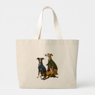 Whippet Goed Grote Tote Bag