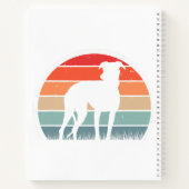 Whippet Greyhound | Sighthound Gift Notitieboek (Achterkant)