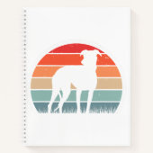 Whippet Greyhound | Sighthound Gift Notitieboek (Voorkant)