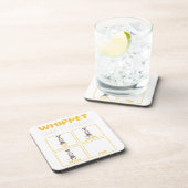 Whippet Guide to training Dog Obedience Bier Onderzetter (Rechterzijde)