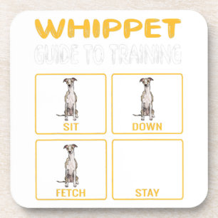 Whippet Guide to training Dog Obedience Bier Onderzetter