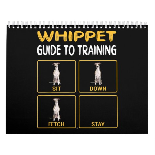 Whippet Guide to training Dog Obedience Kalender (Hoes)