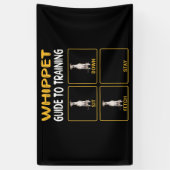 Whippet Guide to training Dog Obedience Spandoek (Verticaal)