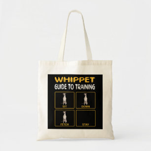 Whippet Guide to training Dog Obedience Tote Bag