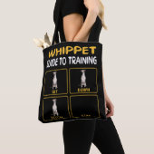 Whippet Guide to training Dog Obedience Tote Bag (Dichtbij)