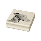 Whippet Gummistempel Rubberstempel (Stempel)