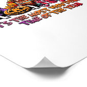 Whippet Halloween Thanksgiving Christmas Oversized Poster (Hoek)