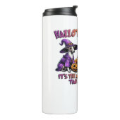 Whippet Halloween Thanksgiving Christmas Oversized Thermosbeker (Gedraaid links)