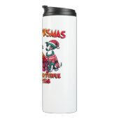 Whippet Halloween Thanksgiving Christmas Oversized Thermosbeker (Geroteerd rechts)