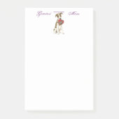 Whippet Heart mama Post-it® Notes (Voorkant)