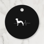 Whippet Heartbeat Bedankjes Labels (Voorkant)