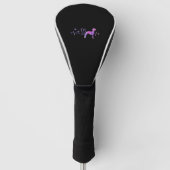Whippet Heartbeat Golfheadcover (Voorkant)