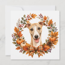 Whippet Herfstkrans