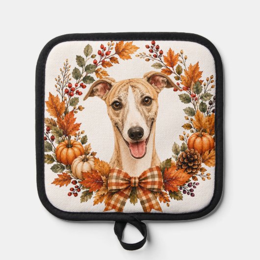 Whippet Herfstkrans Pannenlap (Voorkant)