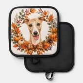 Whippet Herfstkrans Pannenlap (Voorkant / Achterkant)
