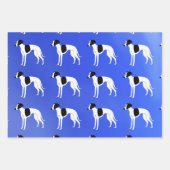 Whippet hond inpakpapier vel (Voorkant 3)