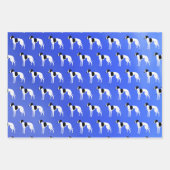 Whippet hond inpakpapier vel (Voorkant 2)
