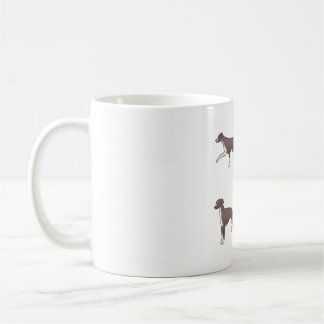 Whippet hond Verrukking � Leuke Dierlijke Kunst Koffiemok