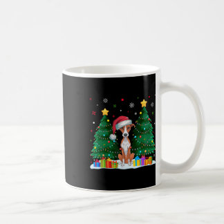 Whippet Hondenliefhebbers Kerstman Hoed Lelijke Ke Koffiemok