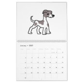 whippet-kalender kalender (Jan 2027)