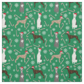 whippet - kerstfeestdag stof (Swatch)