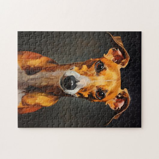 Whippet Legpuzzel (Horizontaal)