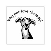 whippet love theraoooooo  zelfinktende stempel (Design)
