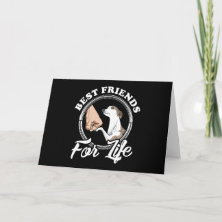 whippet lover-giften whippet-liefhebbers zweten feestdagen kaart