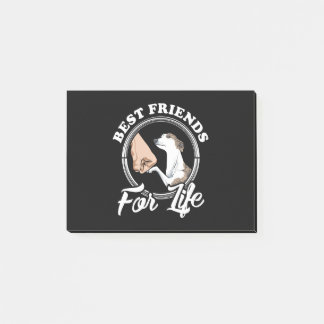 whippet lover-giften whippet-liefhebbers zweten post-it® notes