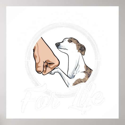 Whippet Lover Gifts Whippet Lovers Sweat Poster (Voorkant)