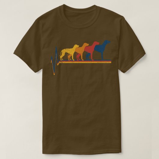 Whippet Lover T-shirt (Design voorkant)