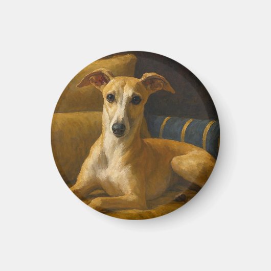 Whippet Magneet (Voorkant)