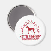 Whippet Magneet (Voorkant / Achterkant)
