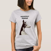Whippet MAMA tijdperk T-shirt (Voorkant)