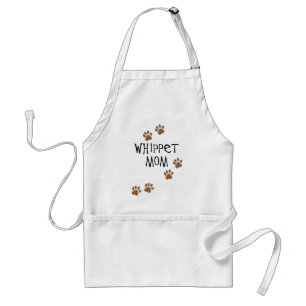 Whippet mama voor Whippet Dog Moms Standaard Schort