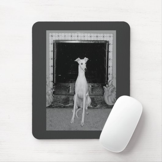 Whippet - MousePad Muismat (Met muis)