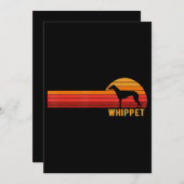 Whippet Owner Dog Design Gift Whippet Lovers Feestdagenkaart (Voorkant / Achterkant)