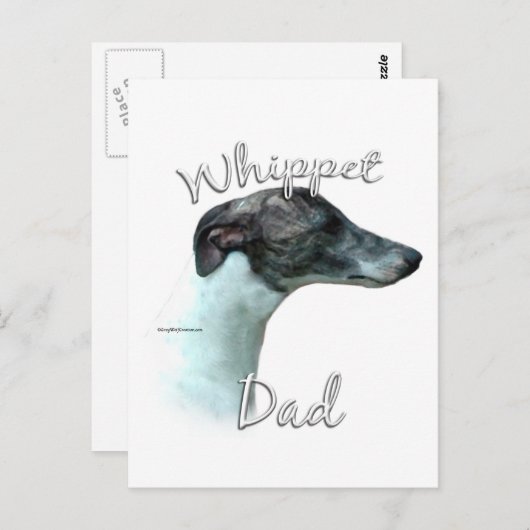 Whippet Pap 2 Briefkaart (Voorkant / Achterkant)