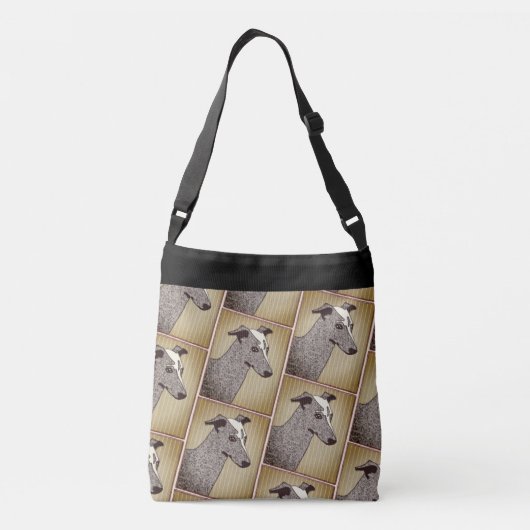 whippet 'Patchw' Crossbody Tas (Achterkant)