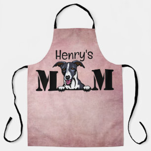 Whippet Peeking Specialized Mam Apron Schort