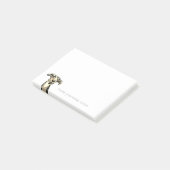 Whippet, peesnoten post-it® notes (Schuin)