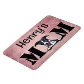 Whippet Peking Personalized mam Magnet Magneet (Linkerzijde)