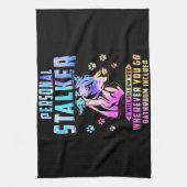 Whippet Personal Stalker ik zal je volgen Theedoek (Verticaal)